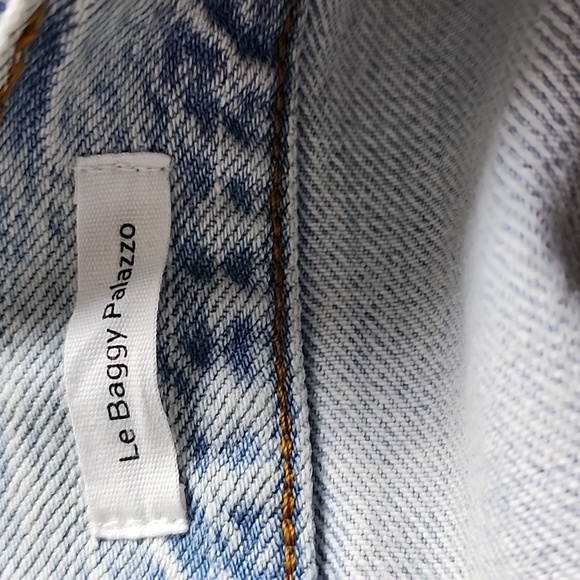 Frame Womens Le Baggy High Rise Palazzo Wide Leg Jeans 32 NWOT - Picture 8 of 8